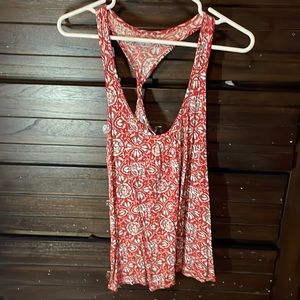 Converse One Star Racer twist back tank top, medium